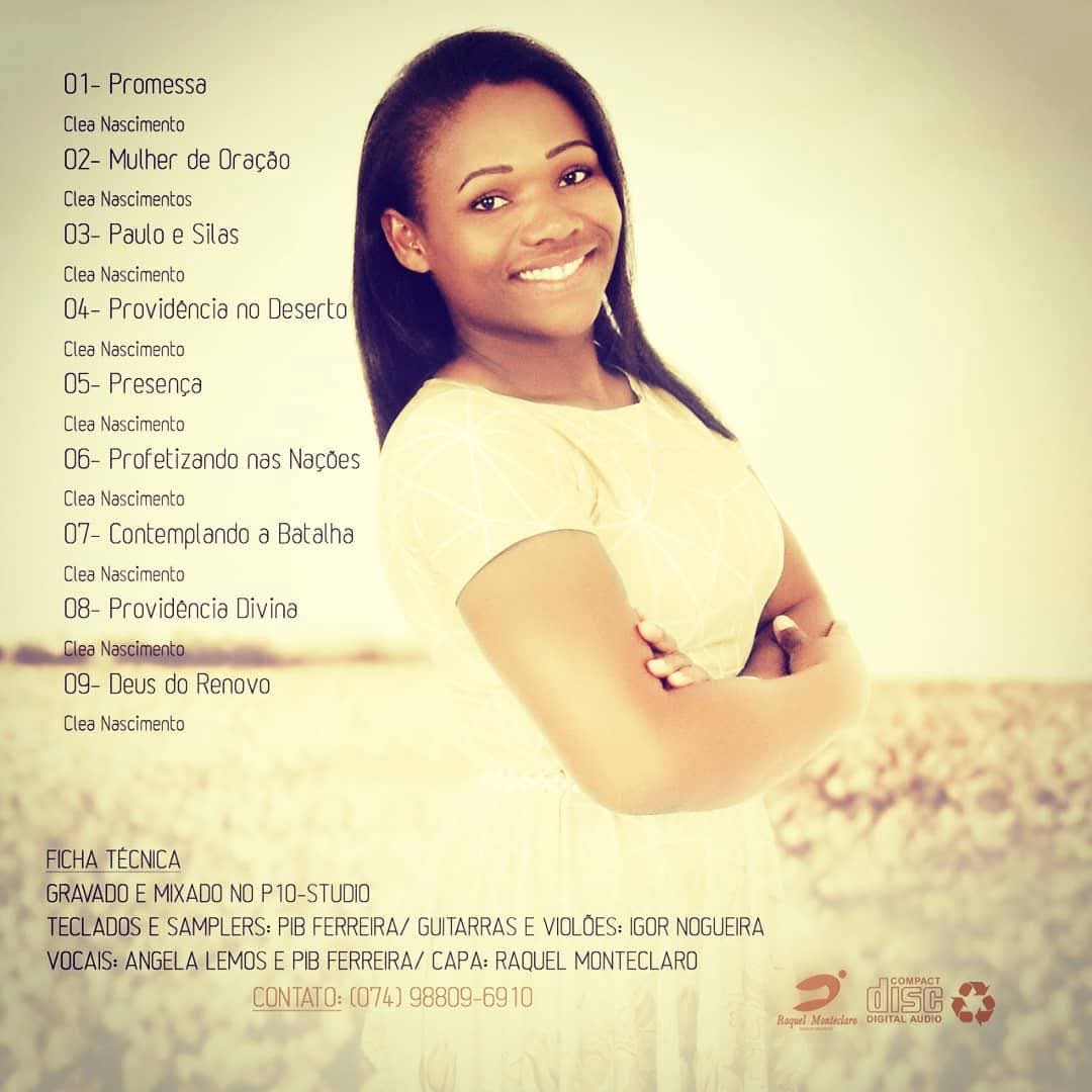 Clea Nascimento — encarte do álbum